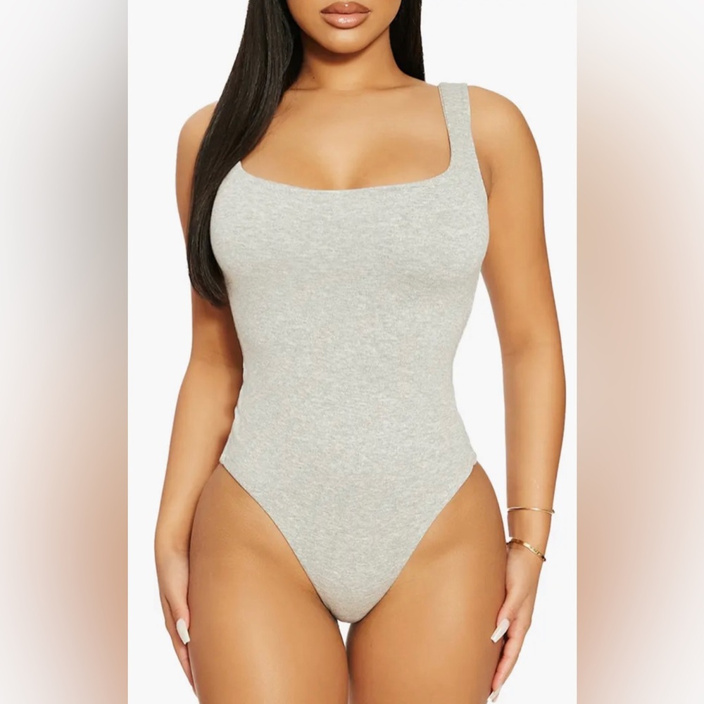 NWT Naked Wardrobe NW racerback bodysuit medium